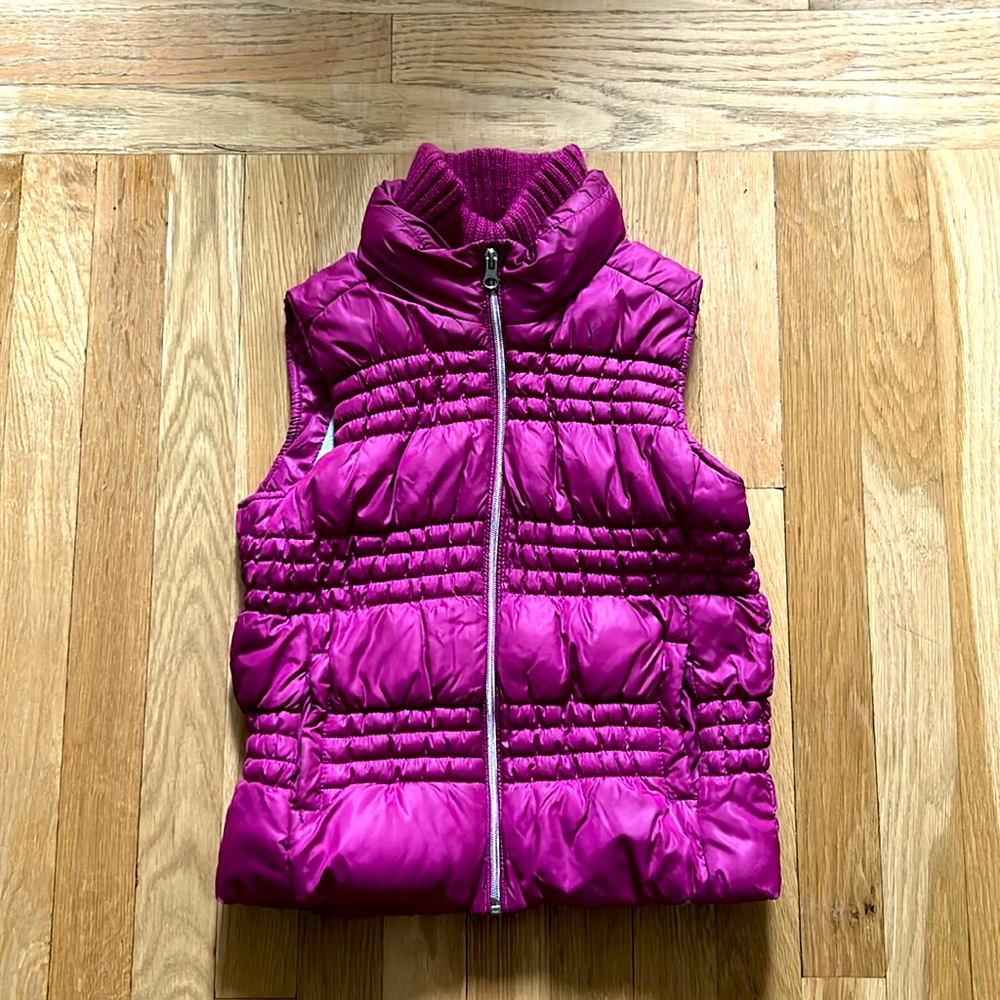 Zara sleeveless puffer jacket vest girl size M